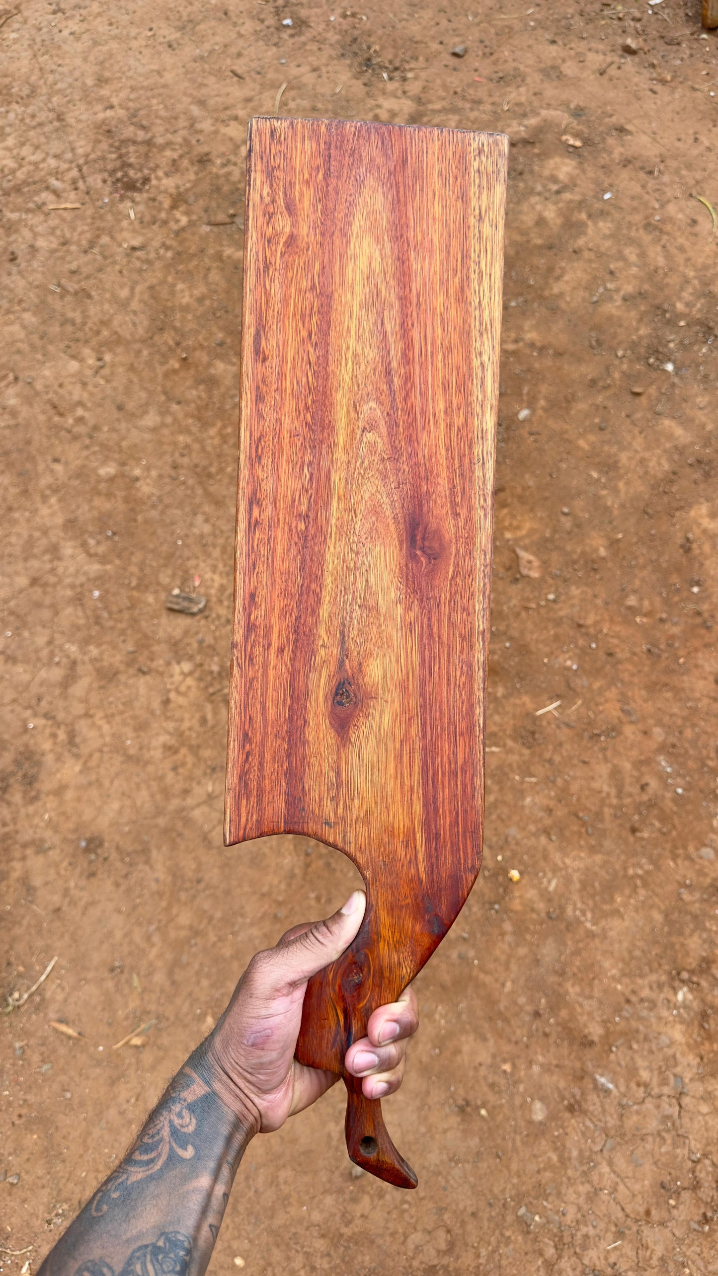 Hand-Crafted African Redgum Charcuterie Board