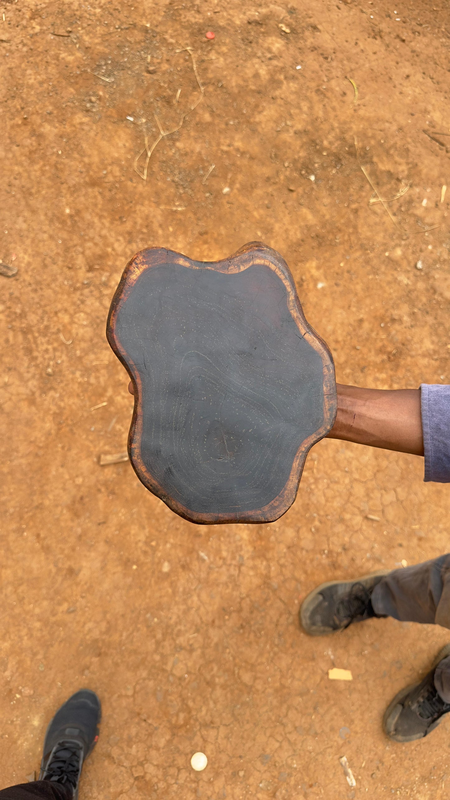 Collectors African blackwood charcuterie board