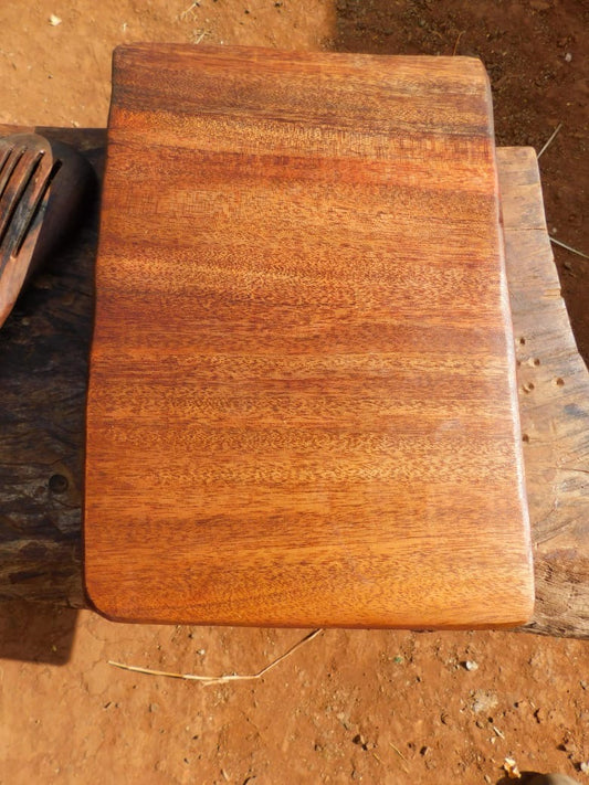 Hand Crafted African Mahogany Kitchenette Cutting Board